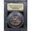 Image 2 : 1992-p Olympics Modern Commem Half Dollar 50c Graded ms70, Perfection By USCG