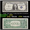1957B **Star Note** $1 Blue Seal Silver Certificate  Grades vf+
