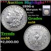 ***Auction Highlight*** 1896-s Morgan Dollar $1 Graded au58 BY SEGS (fc)
