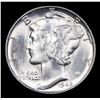 Image 2 : 1945-p Mercury Dime 10c Grades GEM++ Unc