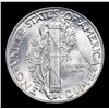 Image 3 : 1945-p Mercury Dime 10c Grades GEM++ Unc