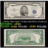 1953A **Star Note** $5 Blue Seal Silver Certificate Grades xf