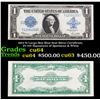 1923 $1 Large Size Blue Seal Silver Certificate, Fr-237 Signatures of Speelman & White Grades Choice