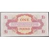 Image 3 : 2x Consecutive 1962 4th Series British Armed Forces 1 Pound Special Vouchers, All CU P# M36a Grades 