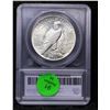 Image 5 : ***Auction Highlight*** 1927-p Peace Dollar $1 Graded ms64+ By SEGS (fc)