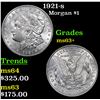 Image 1 : 1921-s Morgan Dollar $1 Grades Select+ Unc