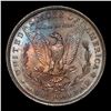 Image 3 : 1883-o Morgan Dollar Colorfully Toned $1 Grades GEM Unc