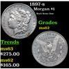 Image 1 : 1897-s Morgan Dollar $1 Grades Select Unc