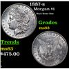 1887-s Morgan Dollar $1 Grades Select Unc
