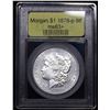 Image 4 : ***Auction Highlight*** 1878-p 8tf Morgan Dollar $1 Graded Select+ Unc By USCG (fc)