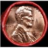 Image 2 : Shotgun Lincoln 1c roll, 1958-d 50 pcs Steel-Strong 50c Wrapper.
