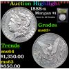 Image 1 : ***Auction Highlight*** 1888-s Morgan Dollar $1 Graded Select+ Unc By USCG (fc)