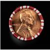 Image 2 : Shotgun Lincoln 1c roll, 1973-p 50 pcs Bank 50c Wrapper.