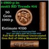 Image 1 : Shotgun Lincoln 1c roll, 1960-p 50 pcs Brandt Wrapper.