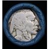 Image 2 : Buffalo Nickel Shotgun Roll in Old Bank Style '  Abbott Coin Counter' Wrapper 1926 & p Mint Ends