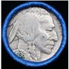 Image 2 : Buffalo Nickel Shotgun Roll in Old Bank Style '  Abbott Coin Counter' Wrapper 1936 & p Mint Ends