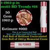 Image 1 : Shotgun Lincoln 1c roll, 1962-p 50 pcs Bank 50c Wrapper.