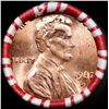 Image 2 : Shotgun Lincoln 1c roll, 1962-d 50 pcs Bank 50c Wrapper.