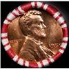 Image 2 : Shotgun Lincoln 1c roll, 1959-p 50 pcs Bank 50c Wrapper.