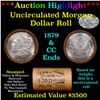 ***Auction Highlight*** 1879 & CC Uncirculated Morgan Dollar Shotgun Roll (fc)