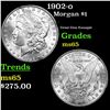 Image 1 : 1902-o Morgan Dollar $1 Grades GEM Unc
