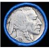 Image 2 : Buffalo Nickel Shotgun Roll in Old Bank Style '  Abbott Coin Counter' Wrapper 1937 & d Mint Ends