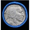 Image 2 : Buffalo Nickel Shotgun Roll in Old Bank Style '  Abbott Coin Counter' Wrapper 1937 & p Mint Ends