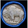 Image 3 : Buffalo Nickel Shotgun Roll in Old Bank Style '  Abbott Coin Counter' Wrapper 1936 & s Mint Ends