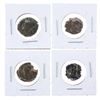 Image 1 : Grouping - 4 Ancient Roman Coins -1000-1500 Years Old