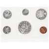 Image 1 : RCM Canada 1961 Silver Issue PL 6 Coin Set -1.1oz. ASW