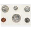 Image 2 : RCM Canada 1961 Silver Issue PL 6 Coin Set -1.1oz. ASW