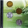 Image 3 : First Commemorative Mint Canadian Five Cents Collection from World War II