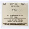 Image 3 : Canada, $2 D-Day MS65 ICCS