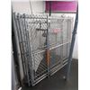 Image 2 : Chain Link Dog Kennels 4 Feet Wide x 6 Feet Long x 5 Feet High - Includes Gate