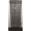 Image 1 : 5 Black Grid Wall Panels - 2 Feet Wide x 6 Feet High