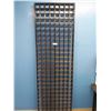 Image 1 : 7 Black Grid Wall Panels - 2 Feet Wide x 7 Feet High