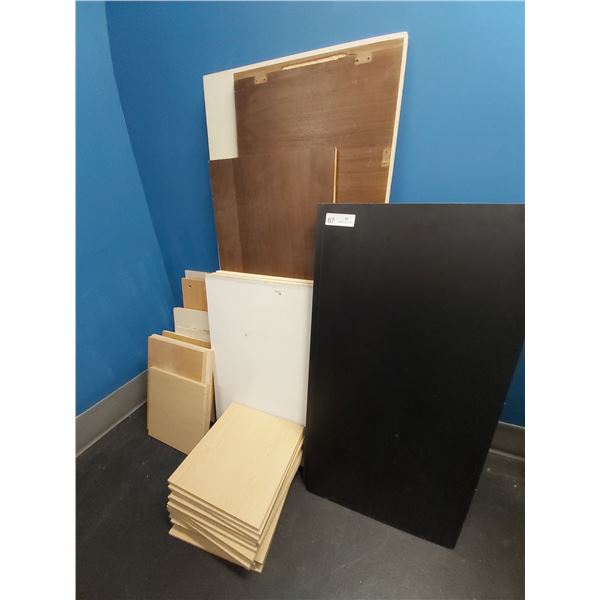 Assorted Wood for Shelving - 30 Pieces