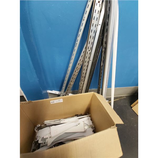 Assorted Shelf Hangers & Brackets