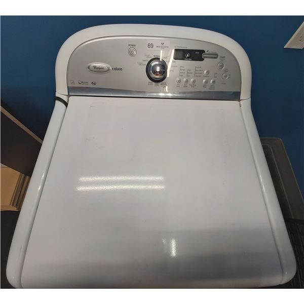 Whirlpool Cabrio Washing Machine in Good Condition Model # WTW73400XW0