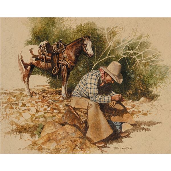 Tom Heflin-Chuck and Strawberry Near Seven Springs
