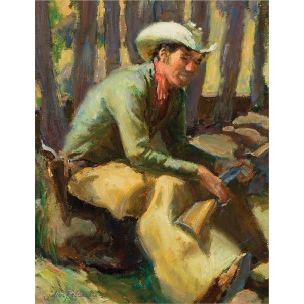 Julian Robles-Portrait of Joe Graves, Taos, NM