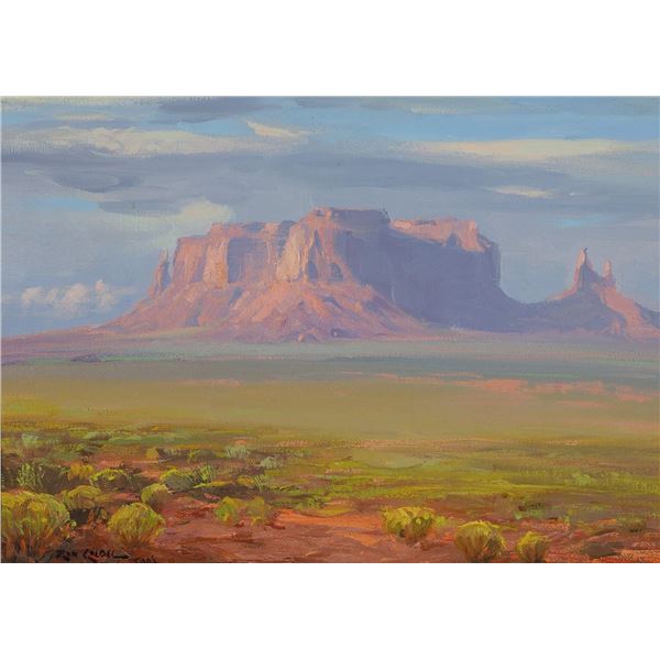 Rod Goebel-Sunset on Monument Valley