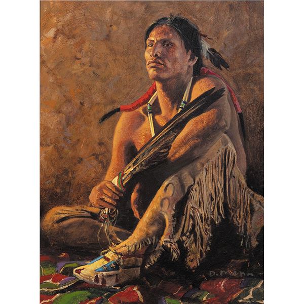 David Mann-A Feather in Hand