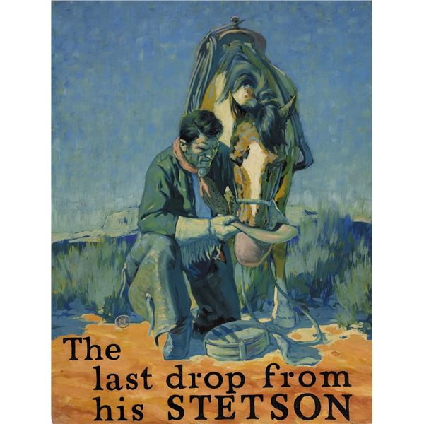 Lon Megargee-The Last Drop from his Stetson