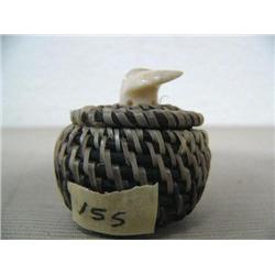 Baleen basket by Shiela Hensley