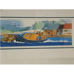 Rie Munos print, Min bid is $475