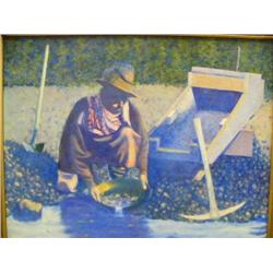 Original Oil Painting by Fred Machetanz