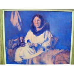 Original Oil Painting by Fred Machetanz