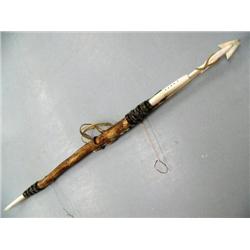 Sealskin harpoon