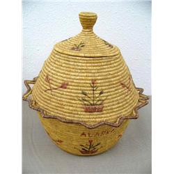 Hooper boy grass basket